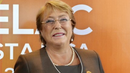  Bachelet abogó por el fin del bloqueo a Cuba  