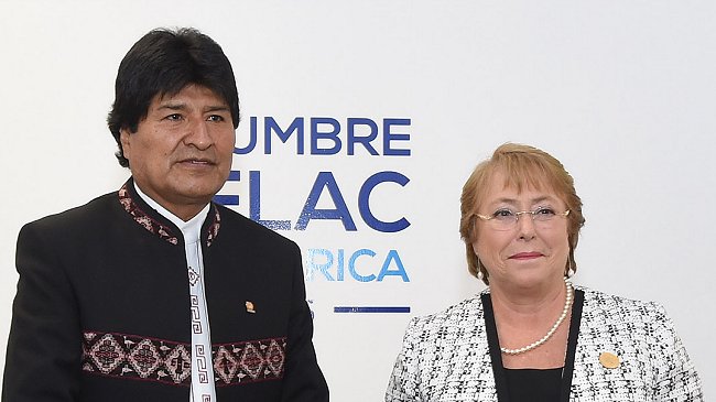 Bachelet y Evo Morales acordaron reactivar la agenda bilateral