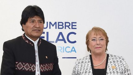  Bachelet y Evo acordaron reactivar agenda bilateral  