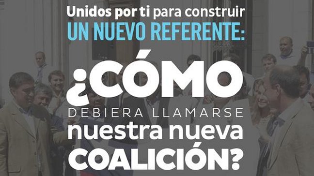 Las bromas a la campaña de RN para buscar nombre a nueva coalición