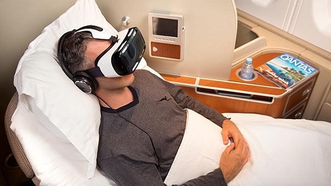  Qantas instalará lentes de realidad virtual  