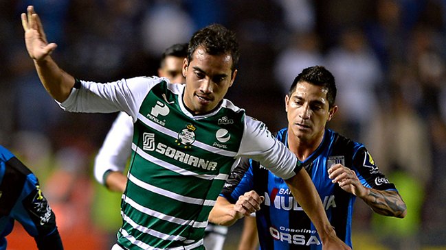 Querétaro cayó ante Santos Laguna con Patricio Rubio en cancha