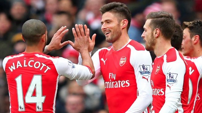 Arsenal FC pulverizó a Aston Villa y se metió nuevamente en zona de copas europeas