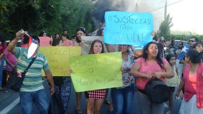 Vecinos de Rancagua cortaron ruta en protesta por atropello de una niña