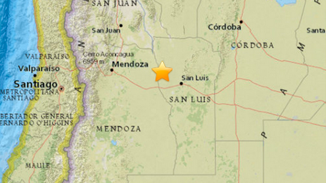 Temblor se sintió en la zona central