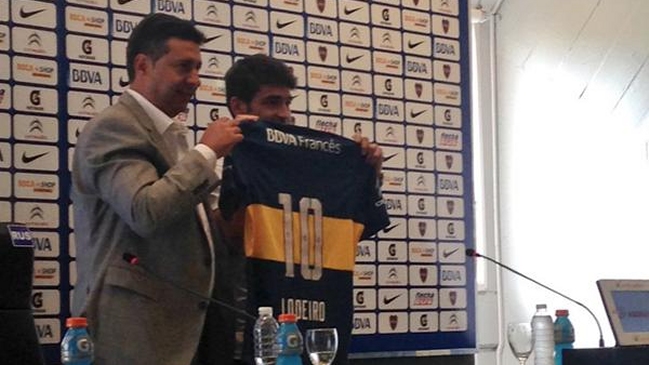 Uruguayo Nicolás Lodeiro fue presentado como refuerzo de Boca Juniors