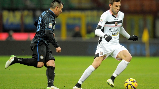 Inter de Milán y Gary Medel retomaron el triunfo tras derrotar a Palermo
