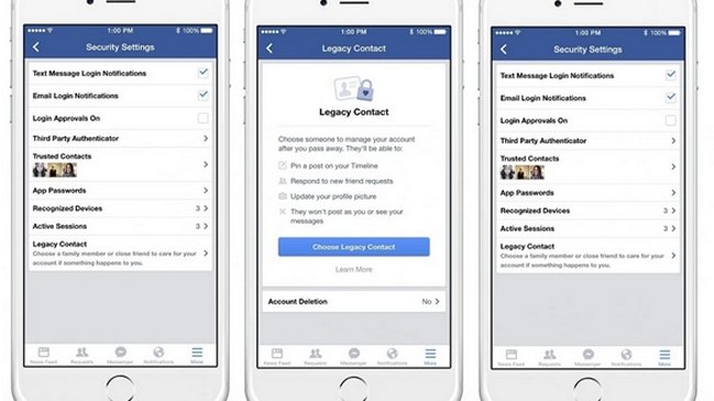 Facebook permitirá designar herederos de cuentas
