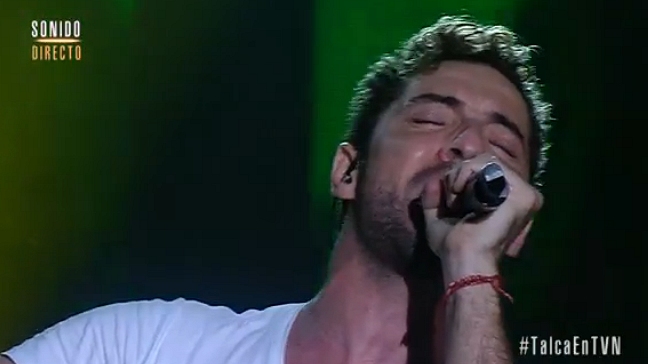 David Bisbal abrió segunda noche de la Fiesta de la Independencia de Talca