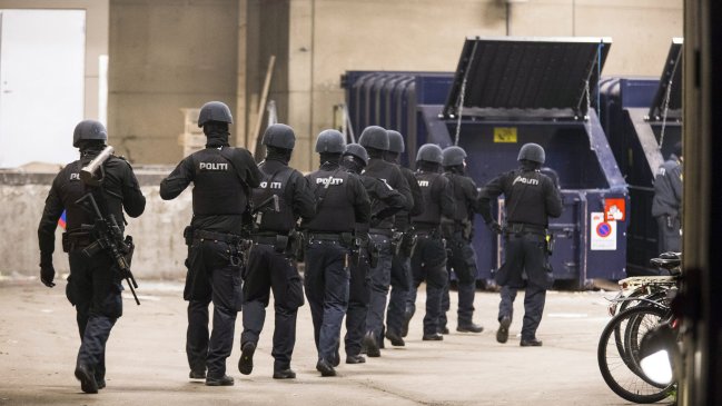 Policía mató a principal sospechoso de dos ataques en Copenhague