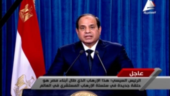 Egipto responderá al asesinato de una veintena de compatriotas a manos de Estado Islámico