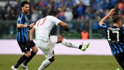 La cómoda victoria de Inter de Milán sobre Atalanta en choque de chilenos