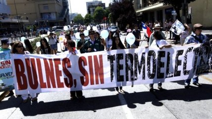   Marcha contra el proyecto Octopus en Concepción 