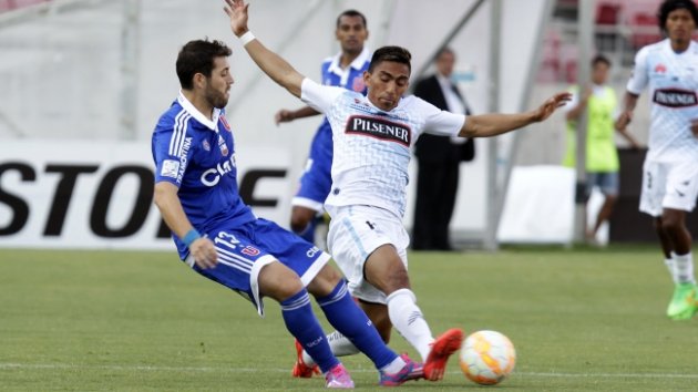 Universidad de Chile hace su estreno en la Copa Libertadores ante Emelec