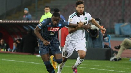 Napoli derribó con claridad a Sassuolo por la liga italiana