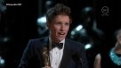 Eddie Redmayne ganó el Oscar como Mejor Actor Protagónico