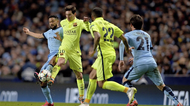 FC Barcelona se impuso en su visita a Manchester City por octavos de la Champions