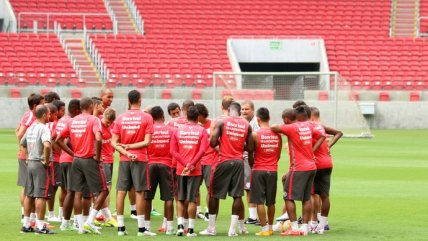  Inter entrenó a puertas cerradas pensando en la U  