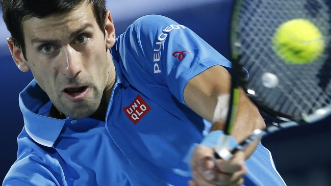 Novak Djokovic sigue aplastando rivales en el torneo ATP de Dubai