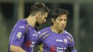Matías Fernández salió lesionado en duelo de Fiorentina con Tottenham