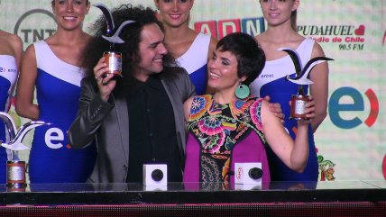   Los representantes de Chile e Italia comentaron su triunfo en Viña 2015 