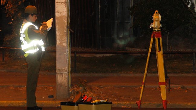 Mujer falleció en accidente de tránsito en Estación Central