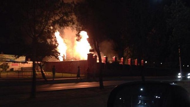 Incendio afectó a un motel en La Florida