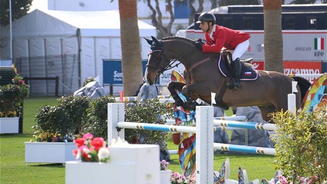 Chileno Uri Rosenzweig destacó en la competencia ecuestre más importante de España