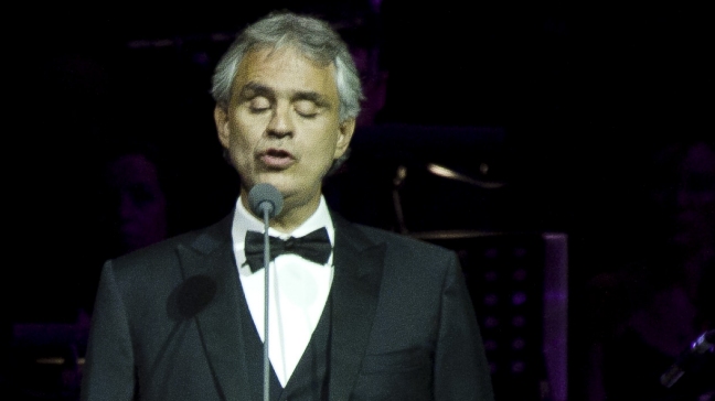 Andrea Bocelli:Si la música es bella da igual su género, siempre es atractiva