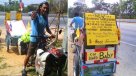 Ciclista chileno que murió en Tailandia fue despedido por cientos de personas