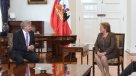 Nobel de Física se reunió con Bachelet para hablar del futuro de la ciencia en Chile