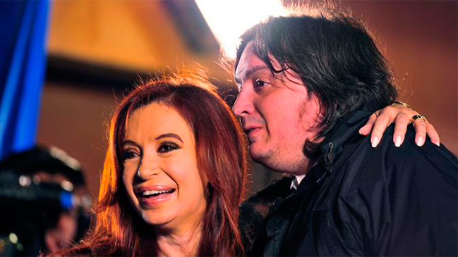 Cristina Fernández defendió a su hijo por actividad política