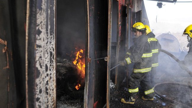 El incendio forestal que afecta a Valparaíso