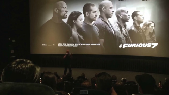 Actor Vin Diesel se emocionó al recordar a Paul Walker