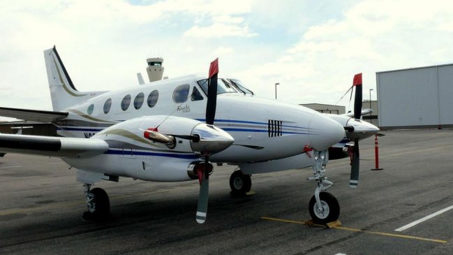 Avión argentino con 10 pasajeros cayó en Uruguay