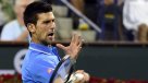 Novak Djokovic accedió a cuartos de final en Indian Wells luego de vencer a Isner