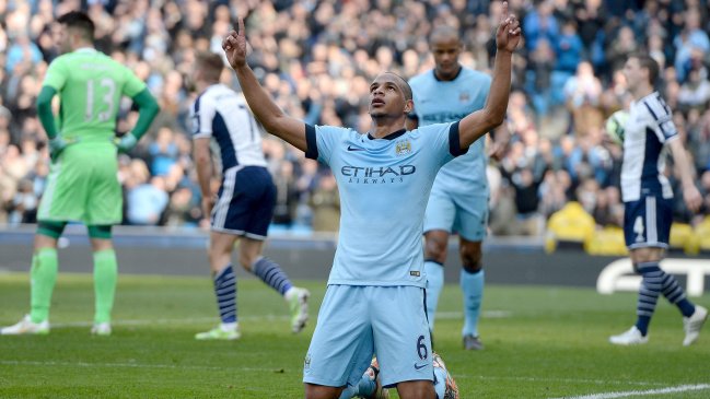 Manchester City volvió al triunfo frente a West Bromwich Albion