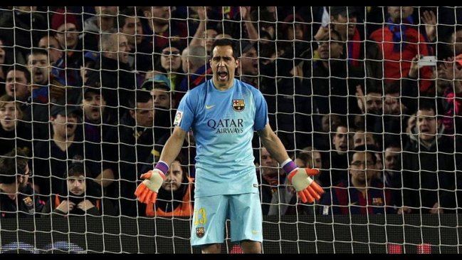 Claudio Bravo fue figura en triunfo de Barcelona sobre Real Madrid en el clásico
