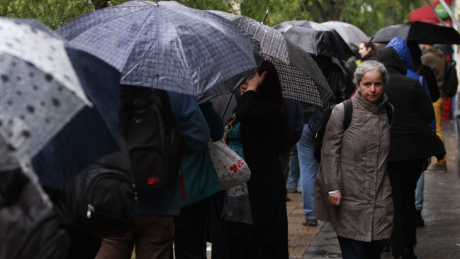 Meteorología prevé precipitaciones hasta el miércoles entre Atacama y O'Higgins