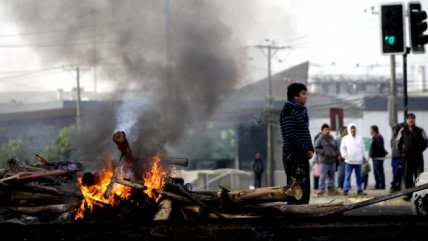 Pescadores de Coronel se manifestaron en contra de Ley de Pesca
