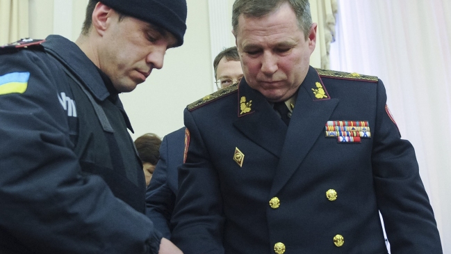 Jefe de Emergencias de Ucrania detenido en plena reunión del Gobierno