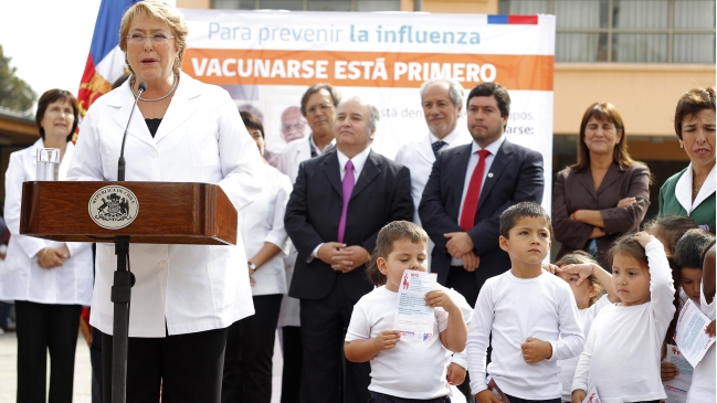 Presidenta: Vacunación contra la influenza se ampliará a niños de hasta 5 años