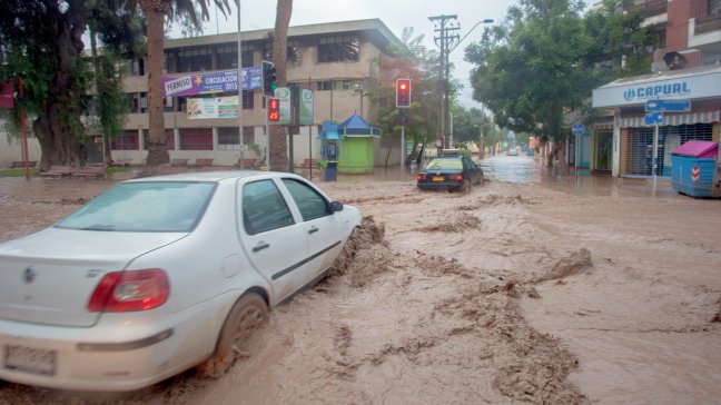 Gobierno decretó zona de catástrofe en tres comunas de Atacama por inundaciones