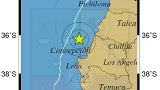 Nuevo sismo afectó a la Región del Biobío