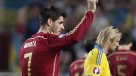España ganó con lo justo ante Ucrania gracias a Alvaro Morata