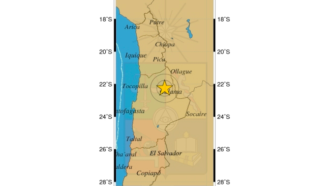 Temblor de mediana intensidad afectó al norte grande
