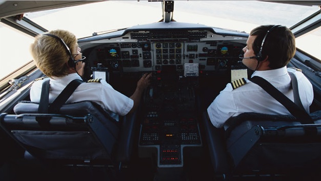 El desesperado grito del piloto: 