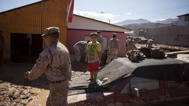 Toque de queda se reduce a cinco comunas afectadas por aluviones
