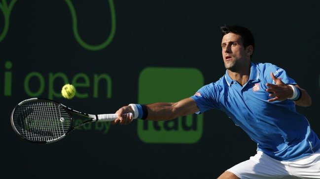 Novak Djokovic se instaló en octavos de final del Masters 1.000 de Miami