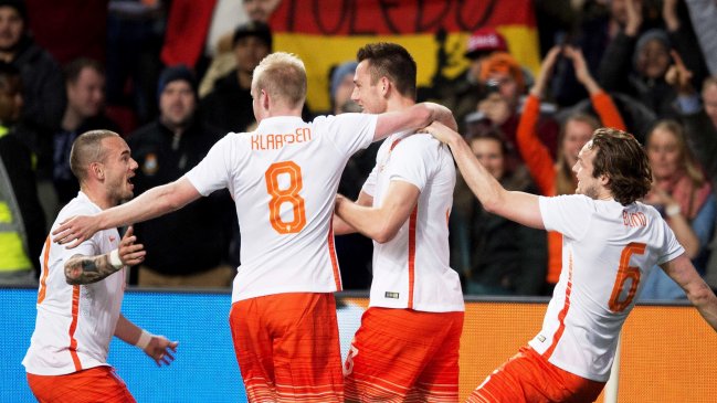 Holanda derrotó a España en una nueva reedición de la final de Sudáfrica 2010